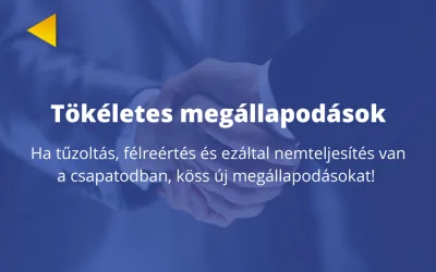 Vezetői képzés 3: Tökéletes megállapodások